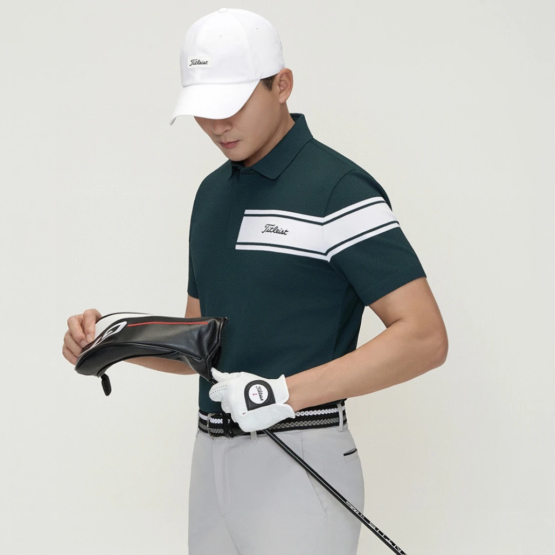 T*L韩国男士高尔夫T恤