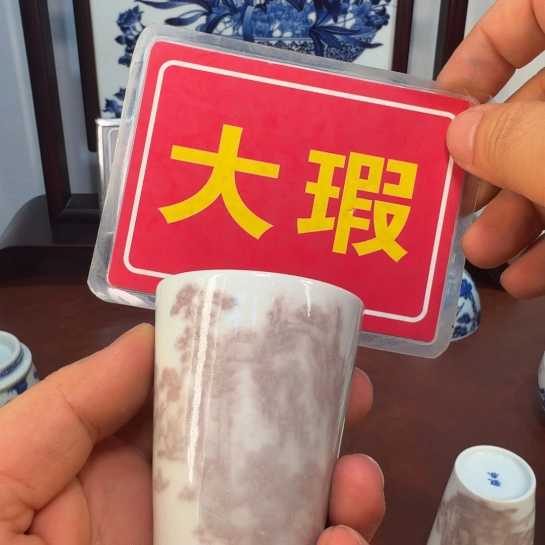 现代景德镇全手绘茶器