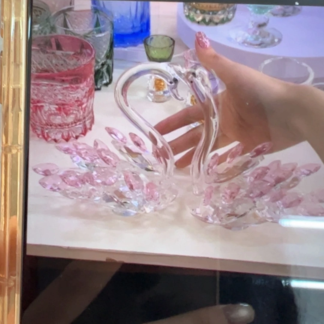 【闪购商品】水晶天鹅一对，高货福利