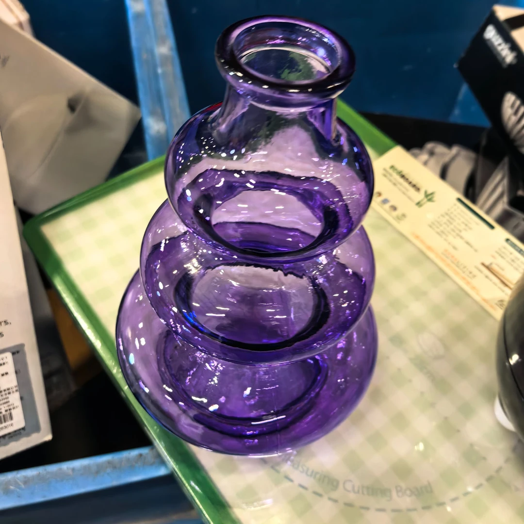 利快西班牙进口大号家用创意现代葫芦花瓶摆件花器鲜花感化水培瓶