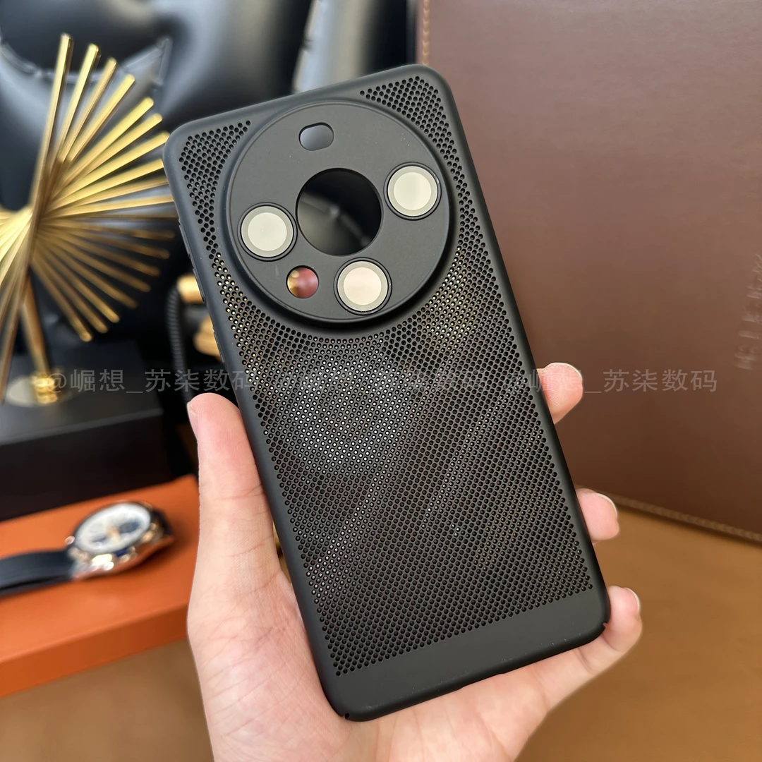 【超清镜头膜+超薄散热】适用华为Mate60Pro肤感防指纹手机壳Mate60