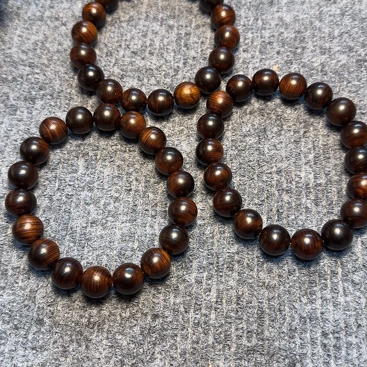 柏木（崖柏）全陈化老料把件串1.2发一