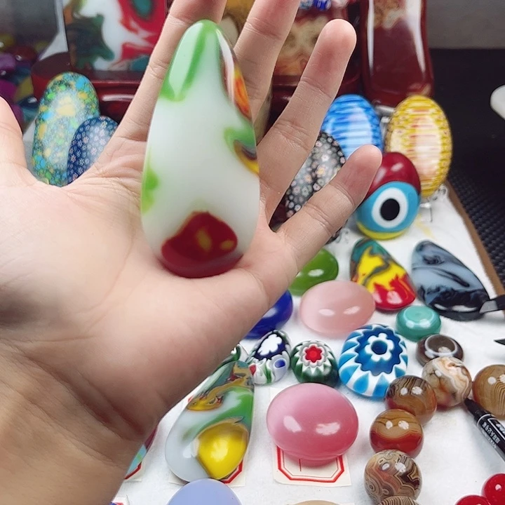 未镶嵌耳饰玛瑙/玉髓