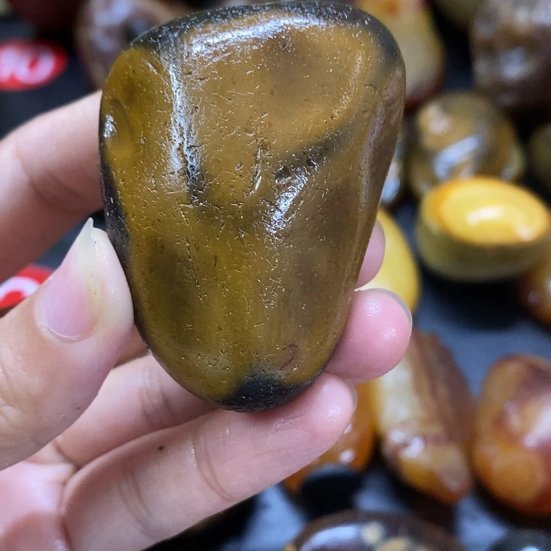 玛瑙/玉髓未镶嵌手把件