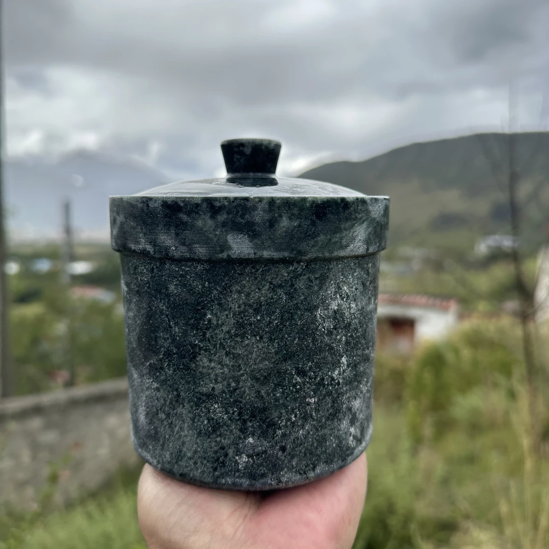 【二弟专属】墨脱皂石西藏帮辛乡天然皂石手工炖盅600ml
