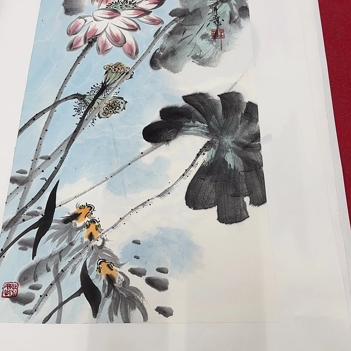 国画花鸟的翅膀和翅膀是