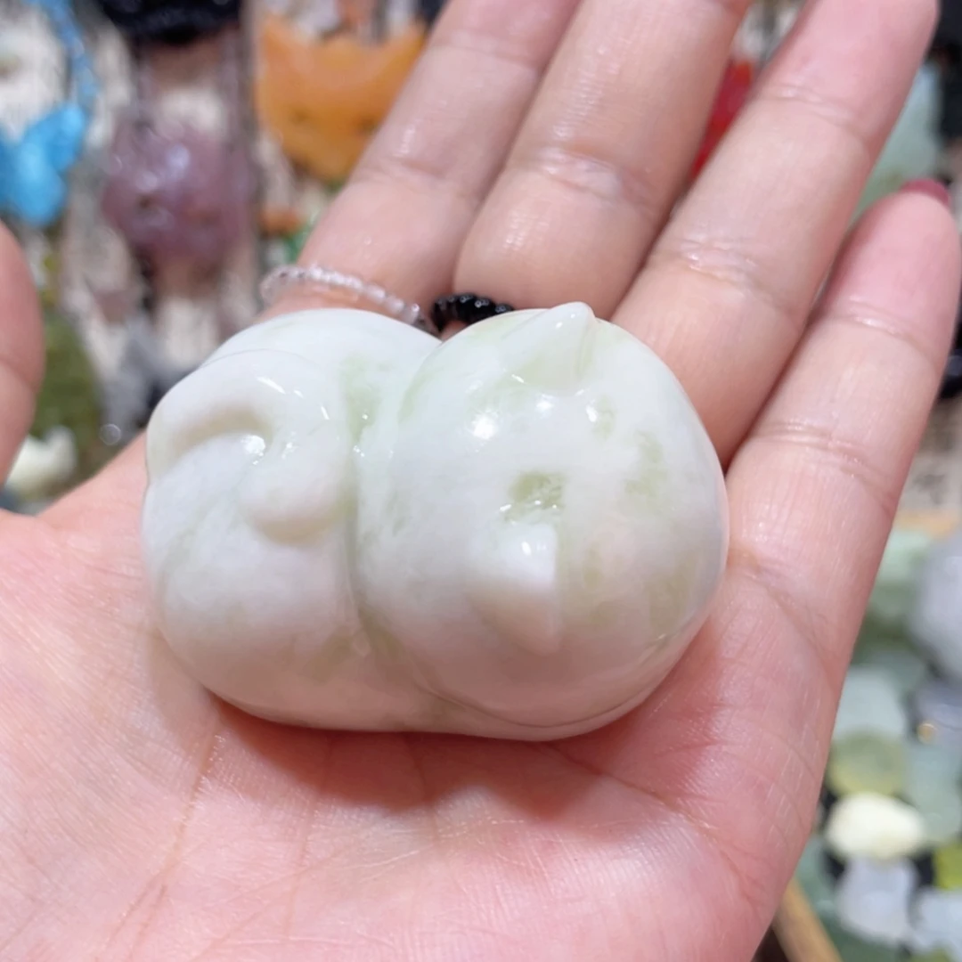 【闪购商品】未镶嵌岫玉颈饰22手把