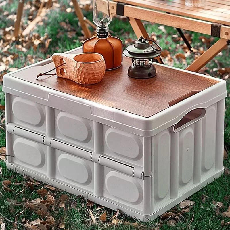 【30天热销1031件】露营收纳箱衣柜收纳小沙发旅游收纳箱侧开桌子网