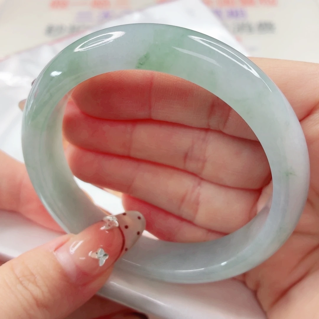 翡翠未镶嵌手镯57.1x713