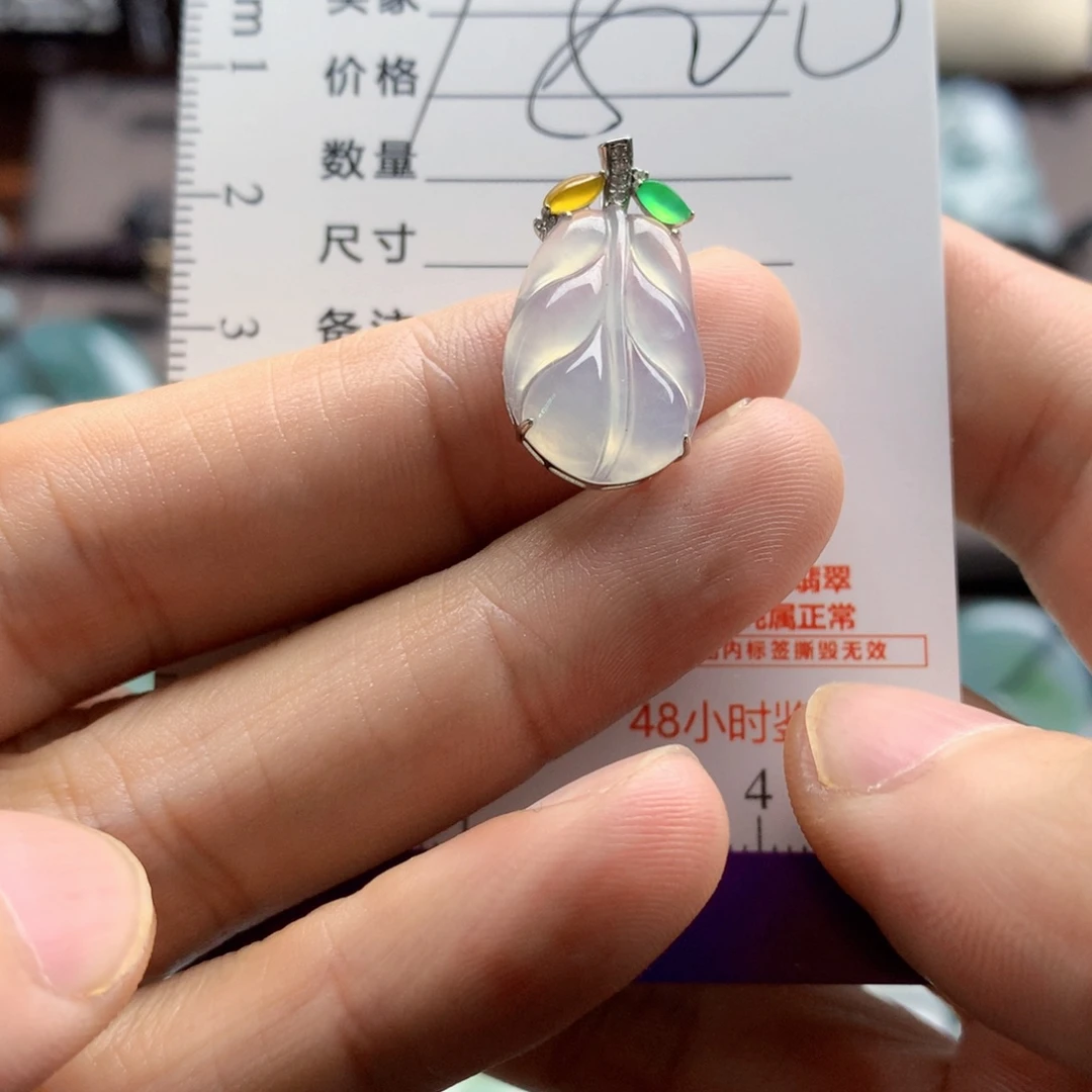 翡翠未镶嵌颈饰吊坠