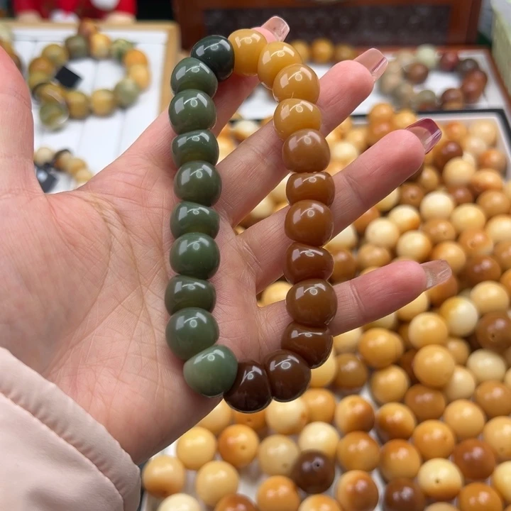 菩提根/象牙果手串彭*亿卡14蒜瓣全品定制不退不换