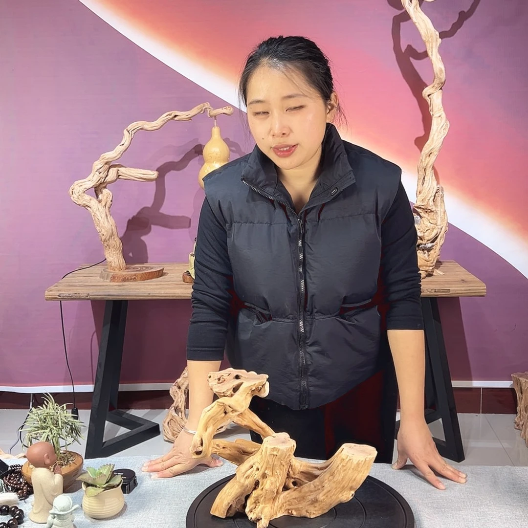*****木天然杜鹃根艺摆件