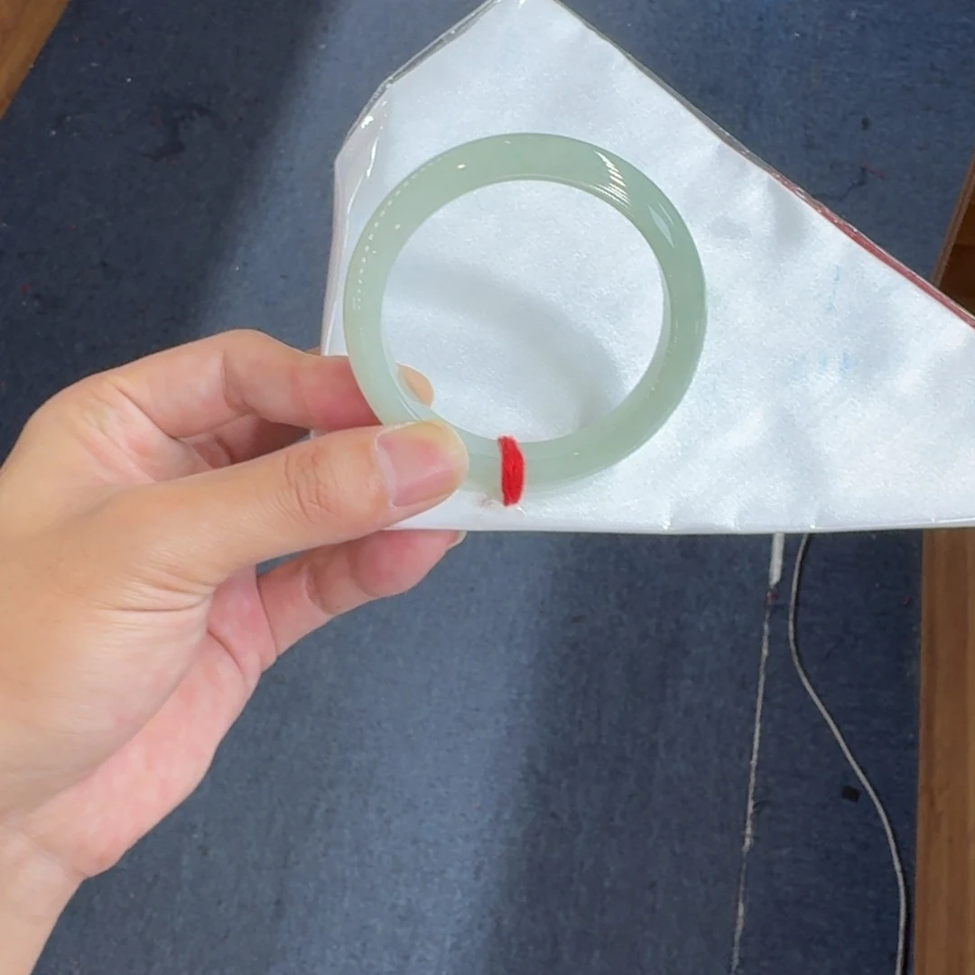 七***初翡翠未镶嵌手镯纯天然缅甸翡翠A货