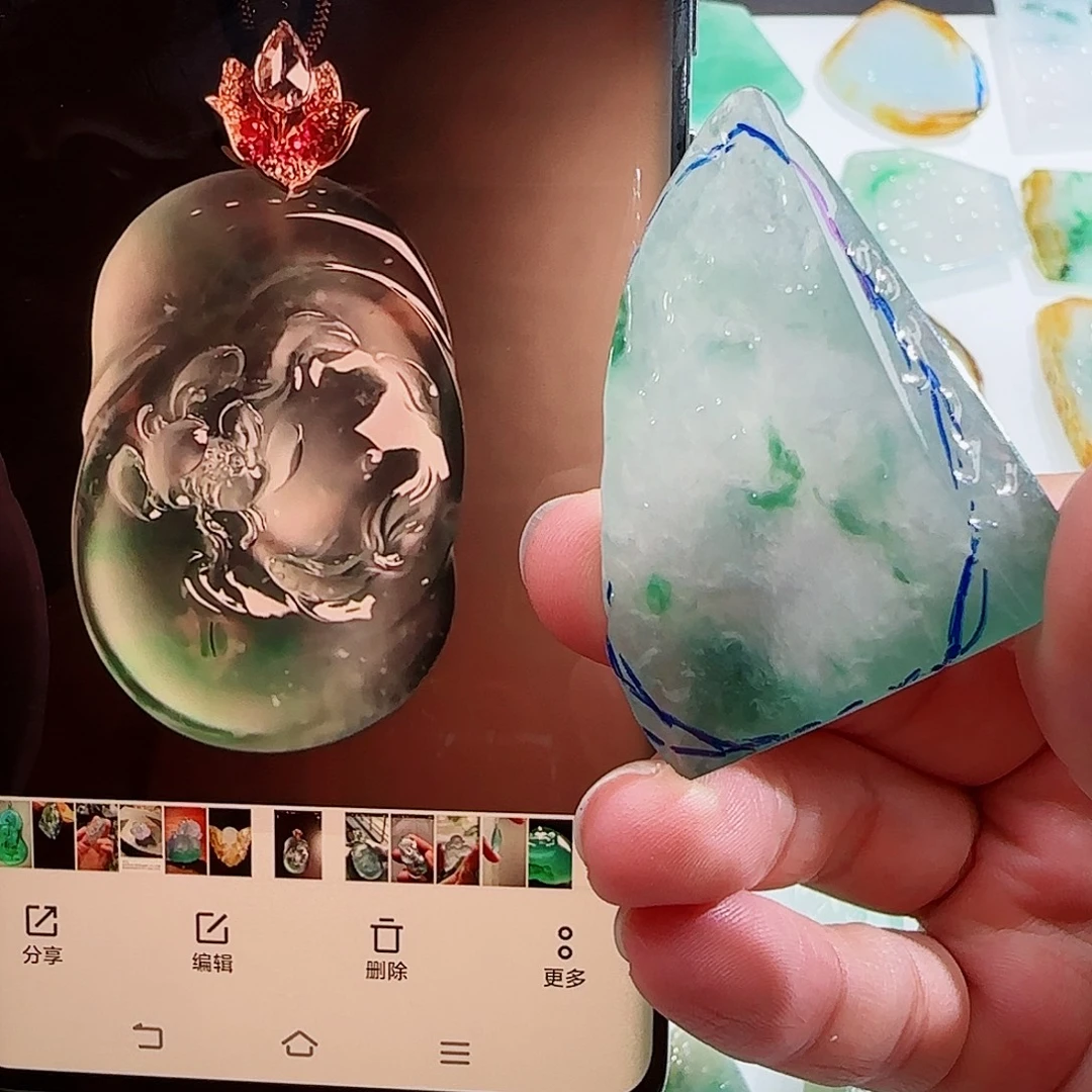 定制翡翠未镶嵌翡翠定制