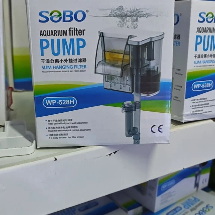 海水鱼Wp-528h壁挂瀑布干湿分离过滤器。