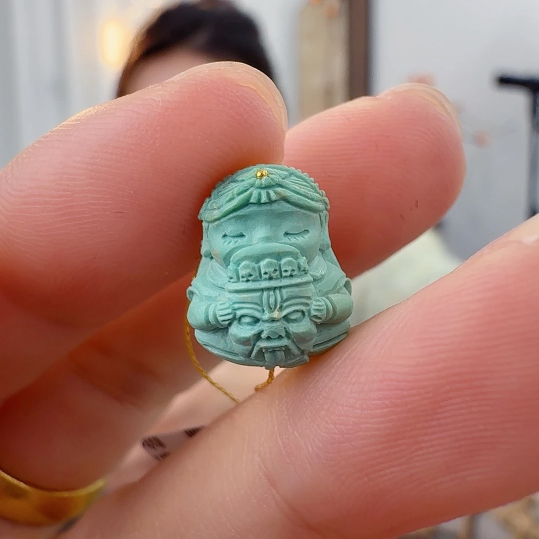 绿松石未镶嵌珠宝半成品