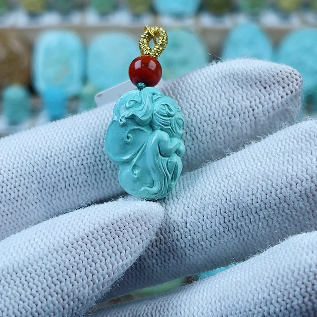 绿松石未镶嵌珠宝奇石