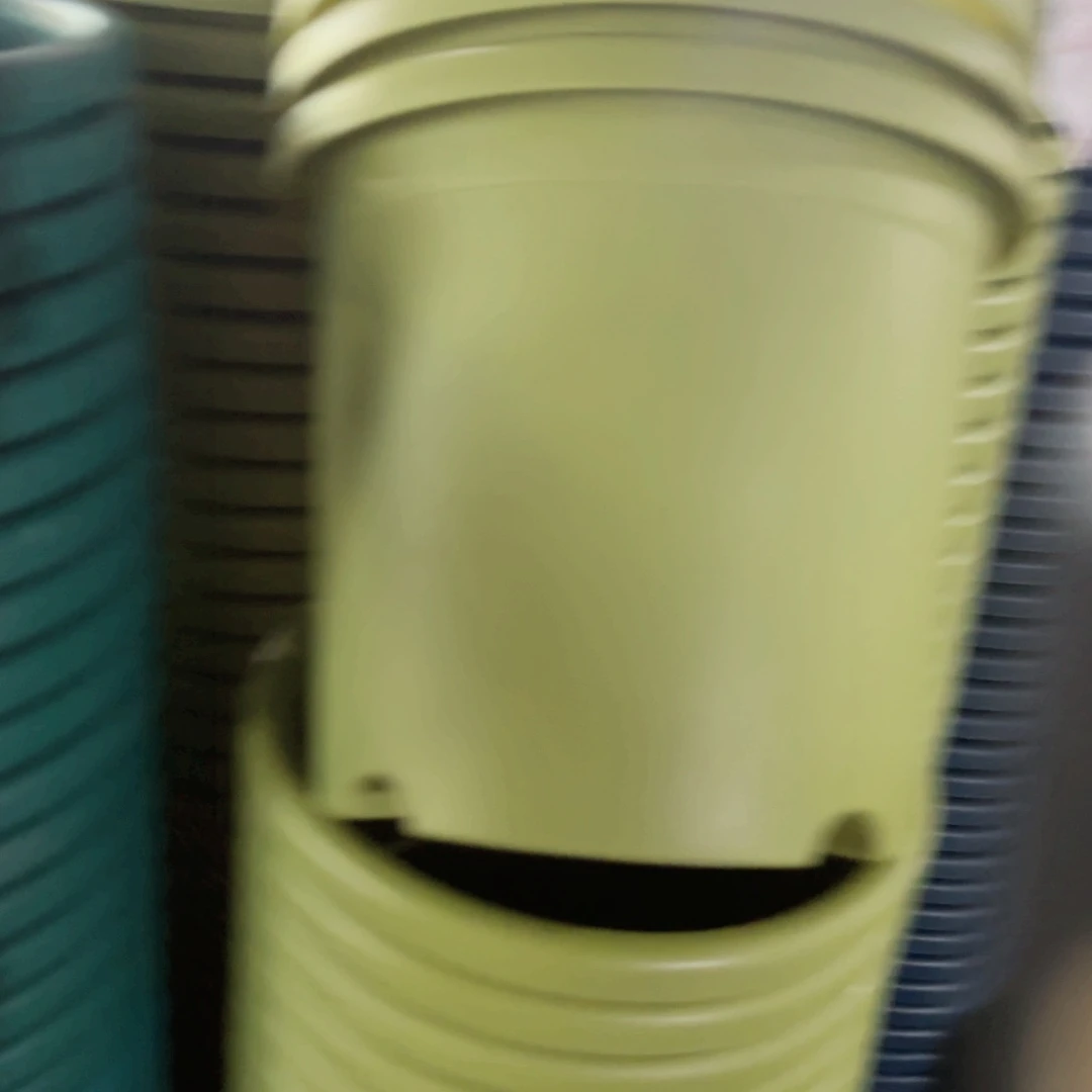 树脂四季盆5#无拖果绿微瑕6