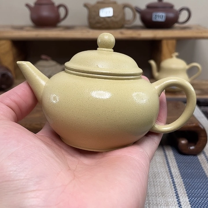 汕***业茶壶紫砂原矿手工紫砂壶