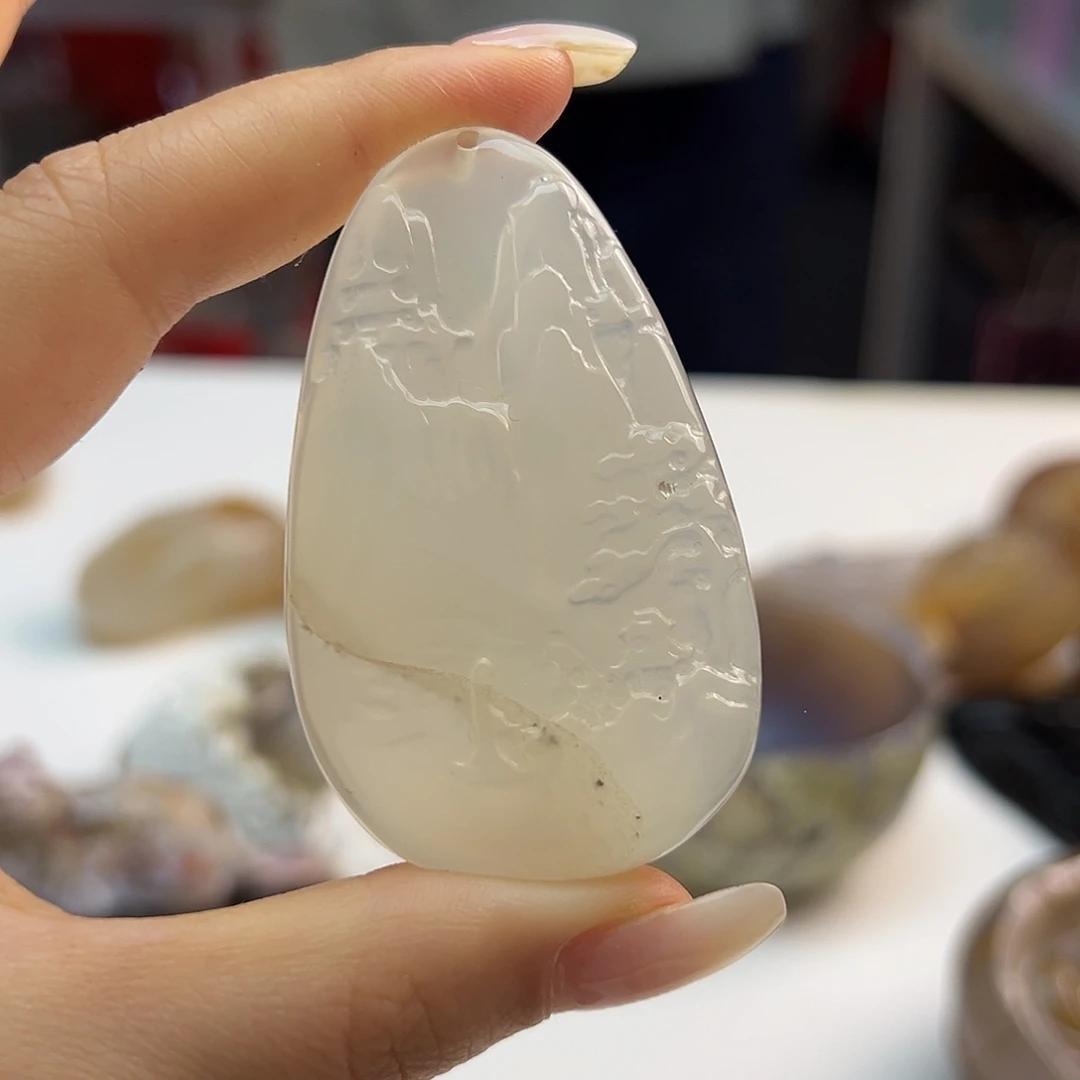 玛瑙/玉髓未镶嵌颈饰