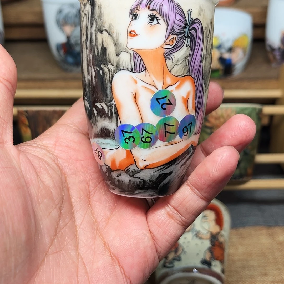 杯景德镇手绘主人杯