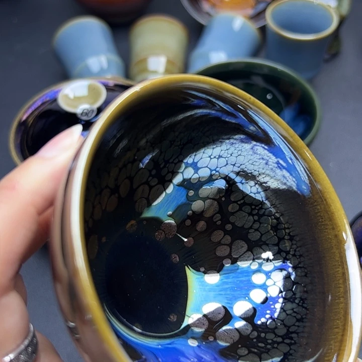 茶盏建窑建盏主人杯