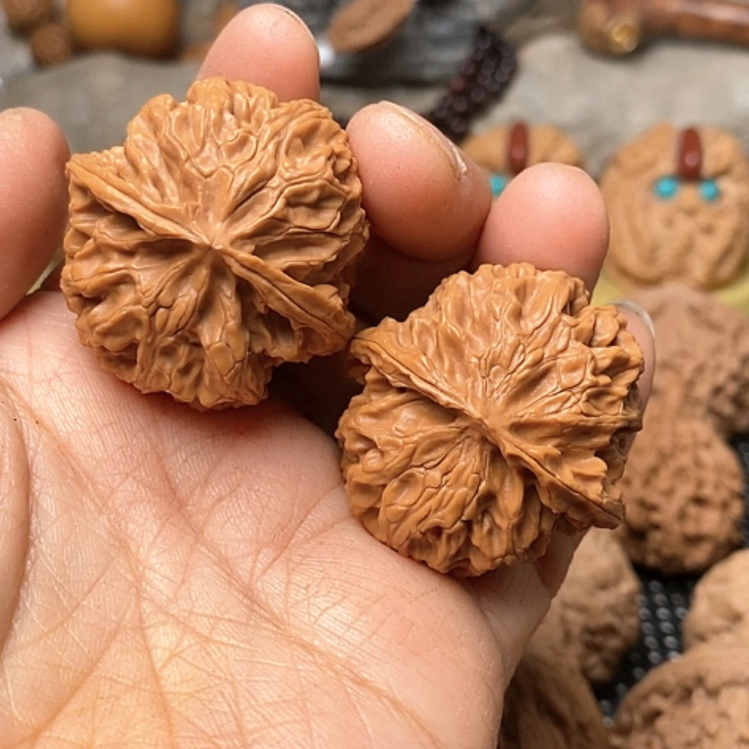 【闪购商品】文玩核桃把件竹**雨37苹果