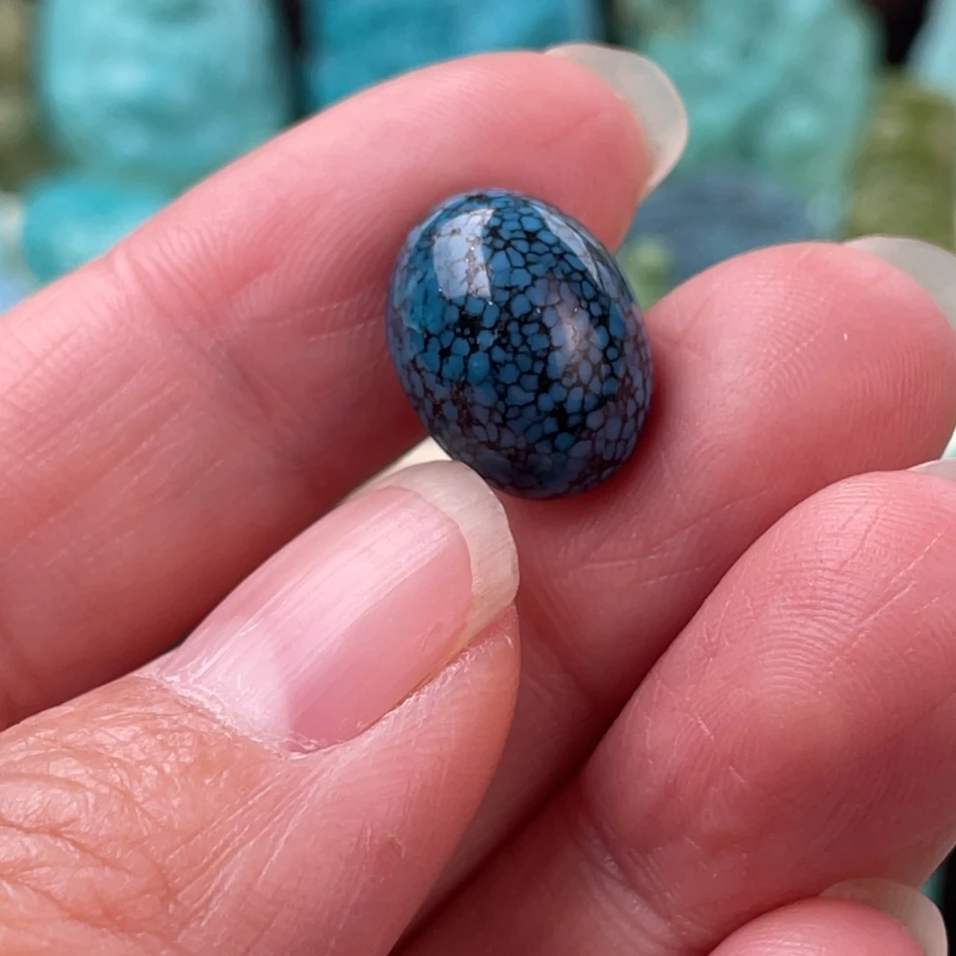 环***行绿松石未镶嵌大牌子