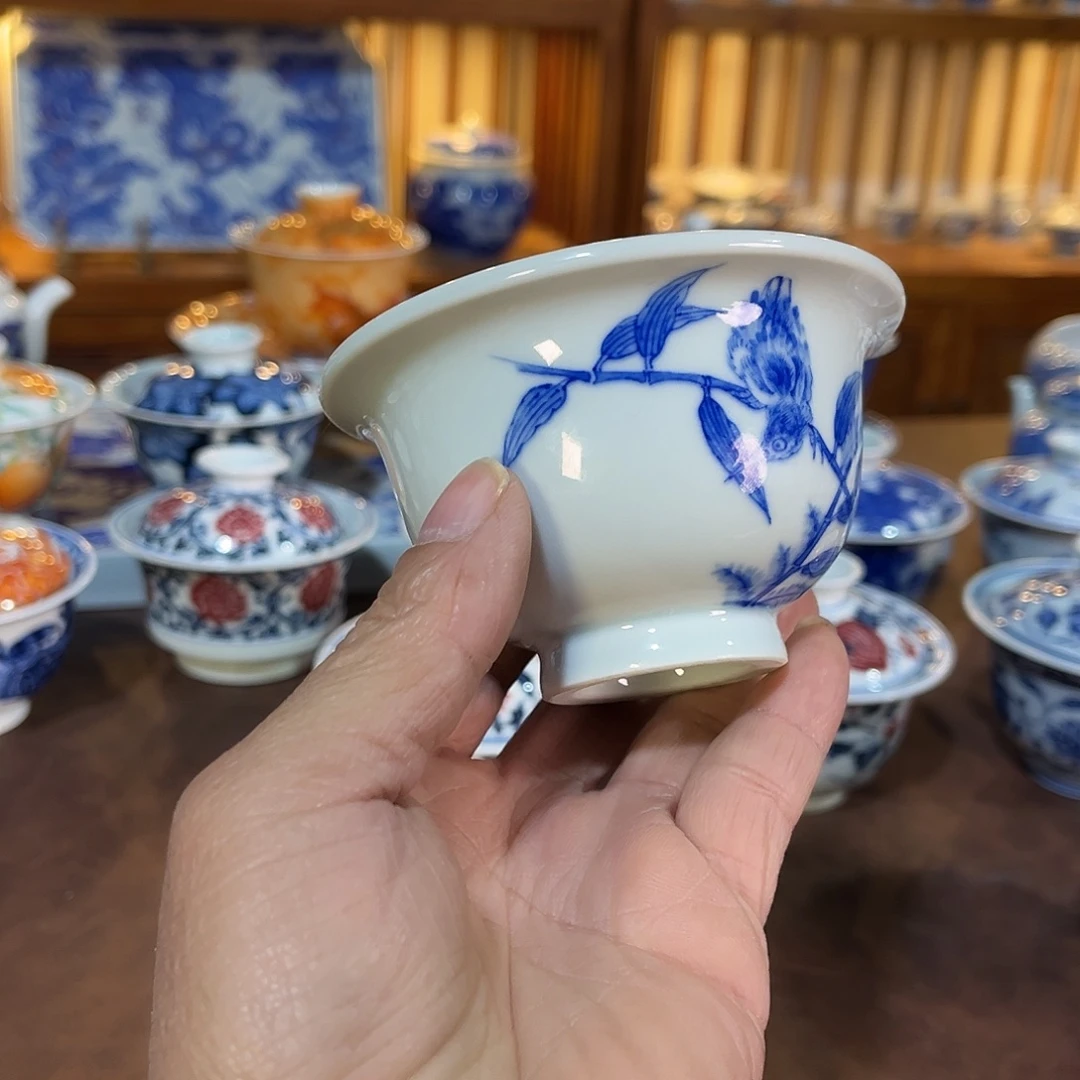 錡镇堂手工手绘杯