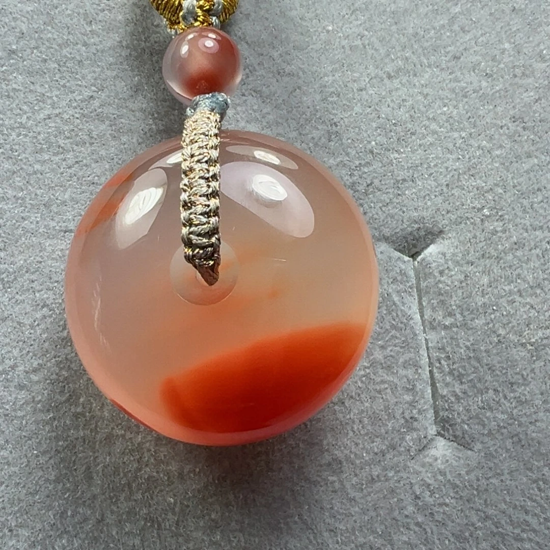 南红玛瑙未镶嵌吊坠
