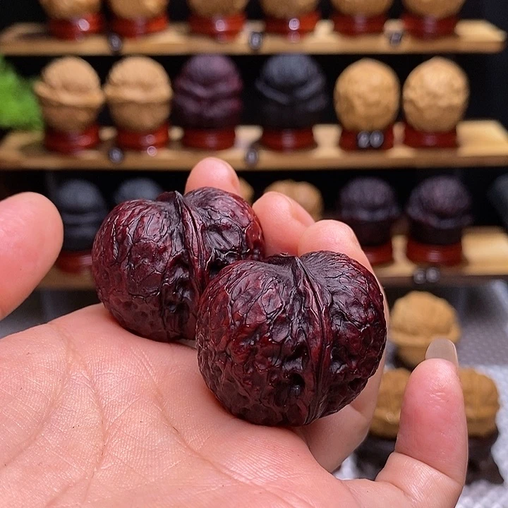 文玩核桃把件小金印元宝地焖45