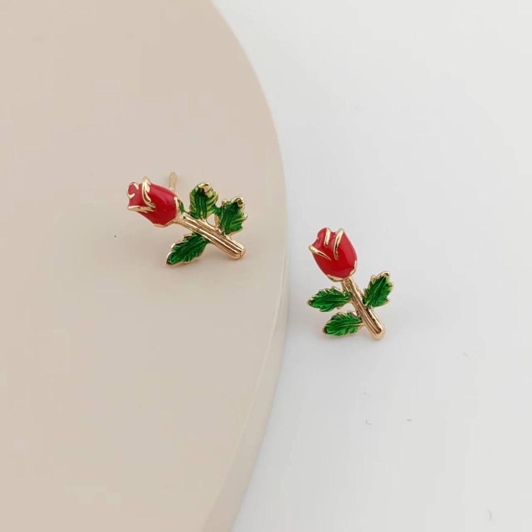 XUPING/旭平首饰 合金珐琅耳饰 【潘生福利】时尚 GD X000852112