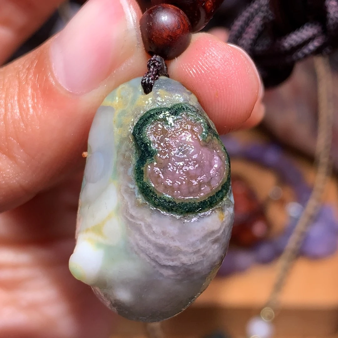 未镶嵌玛瑙/玉髓珠宝半成品