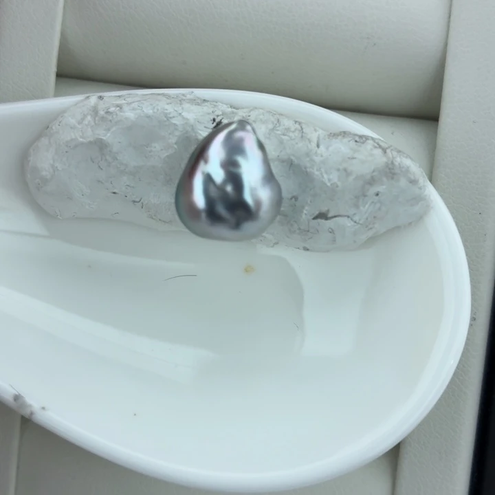 海水珍珠裸珠炫彩极光keshi