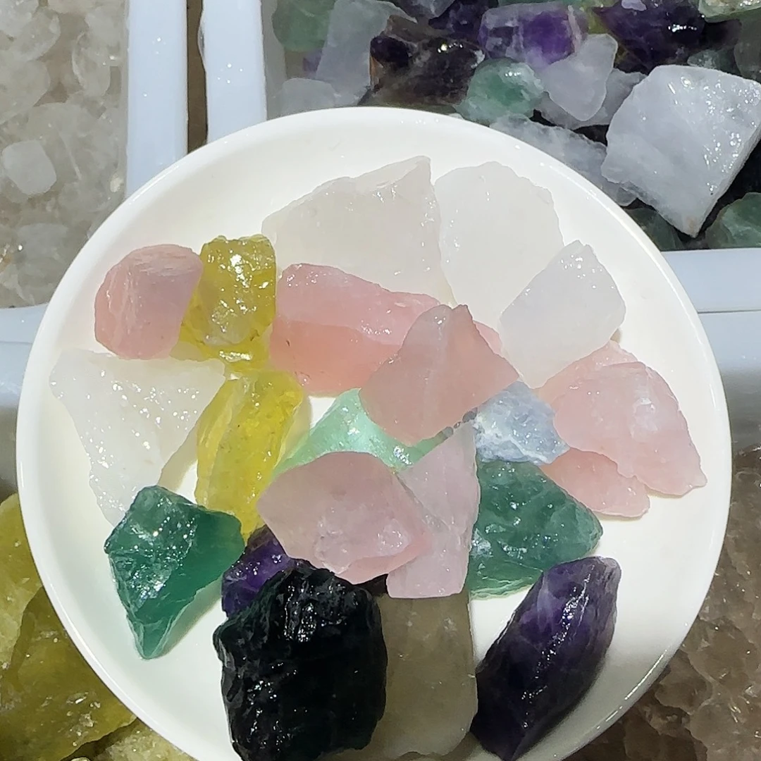 珠宝半成品水晶未镶嵌