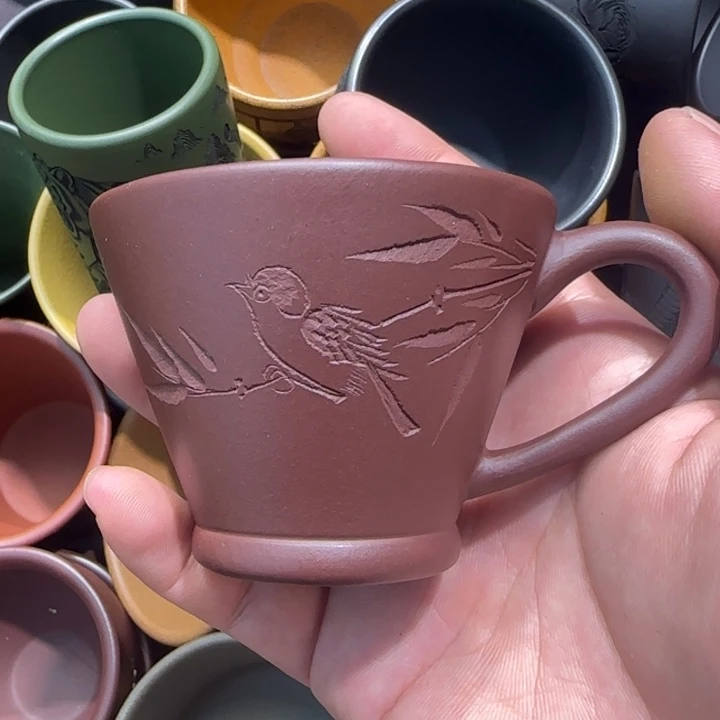 茶杯紫砂全手工制作工艺