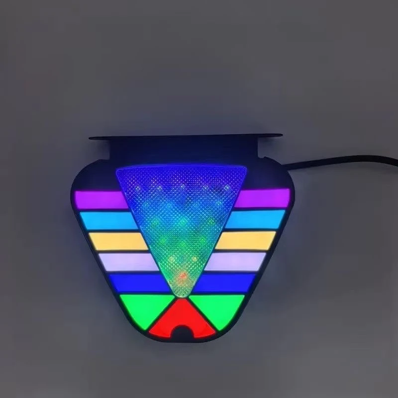 新款货车12V24V炫彩高亮防水LED后雾灯刹车行车爆闪警示防追尾灯