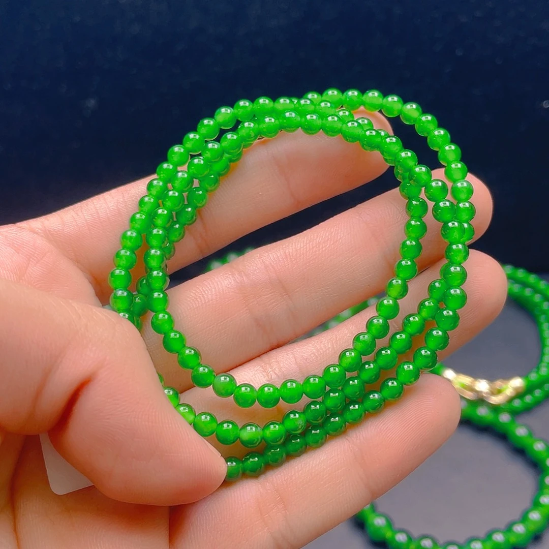 翡翠未镶嵌颈饰