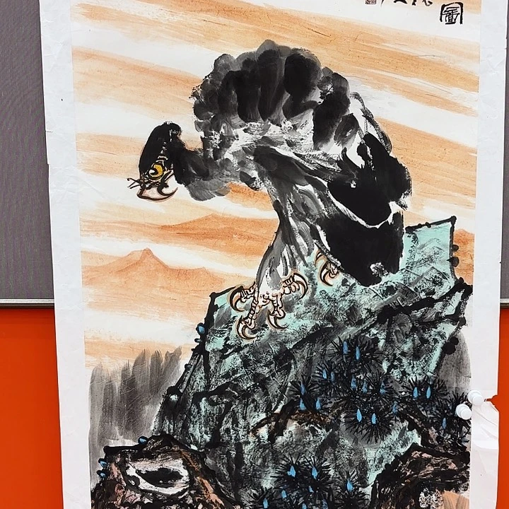 国画李希勇老师出书原作