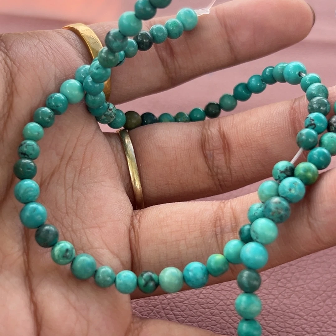 红***绿松石合金颈饰绿松40元30个