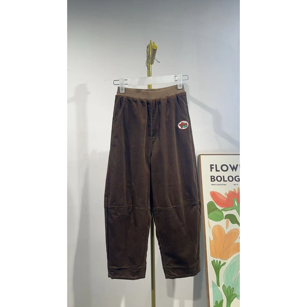 4356/儿童定制冬款加绒休闲长裤/YS/微瑕