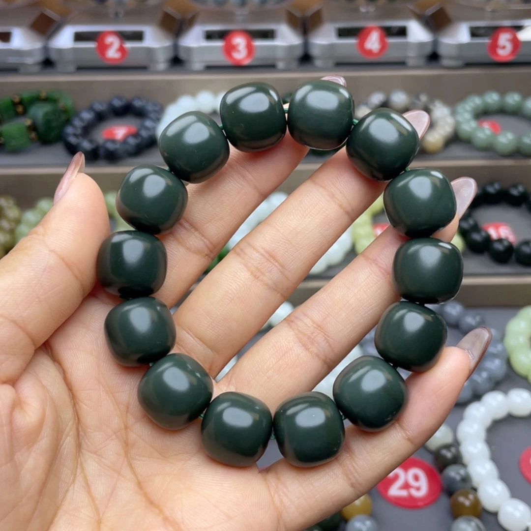 未镶嵌手串和田玉一***✔