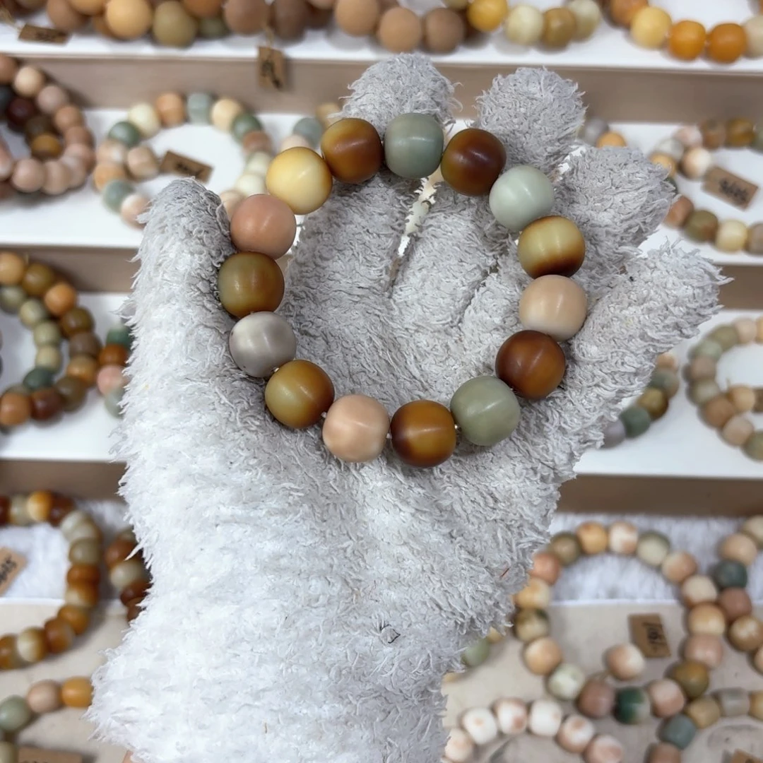 菩提根/象牙果吊坠卡 16苹果瑕疵26