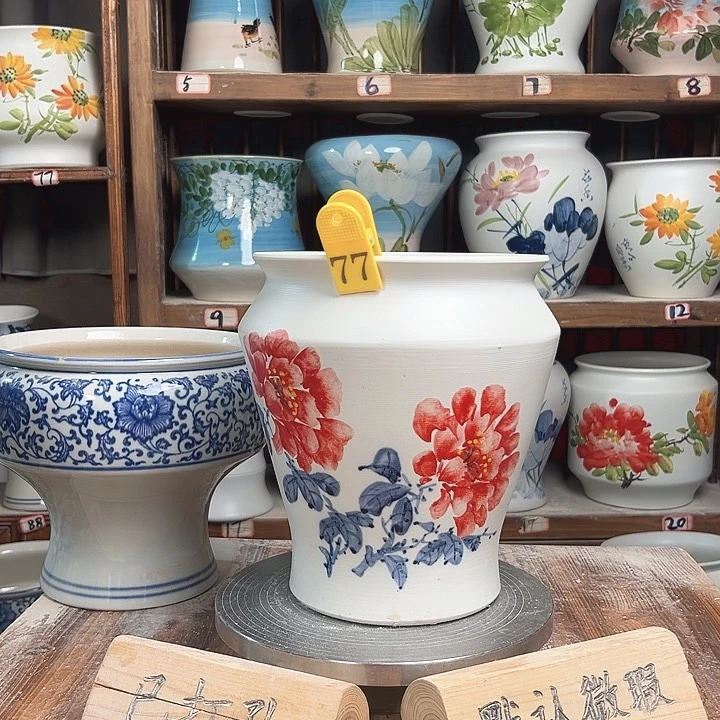 摆件77大微瑕新款陶瓷陶瓷