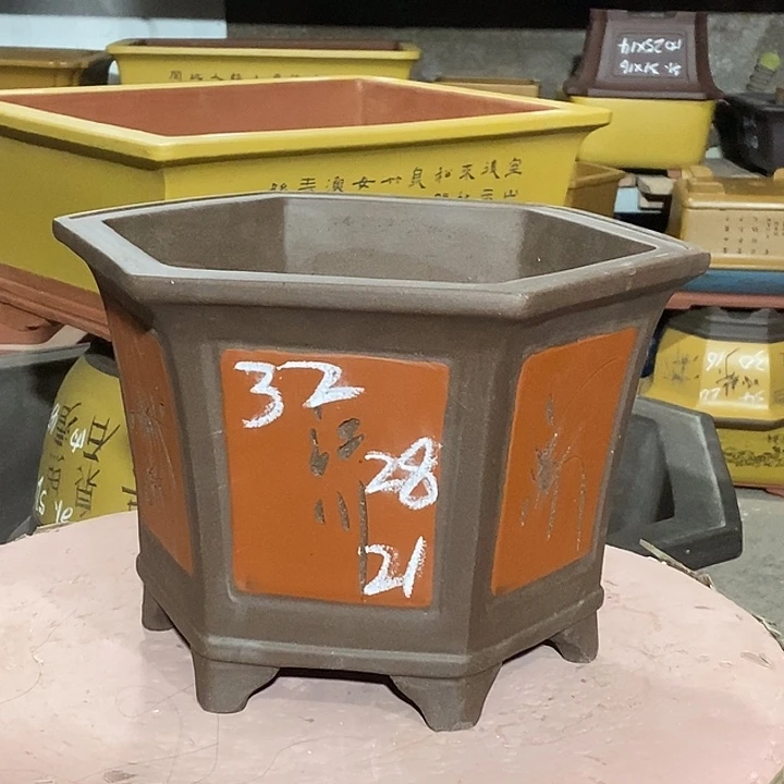 宜兴紫砂花盆花盆