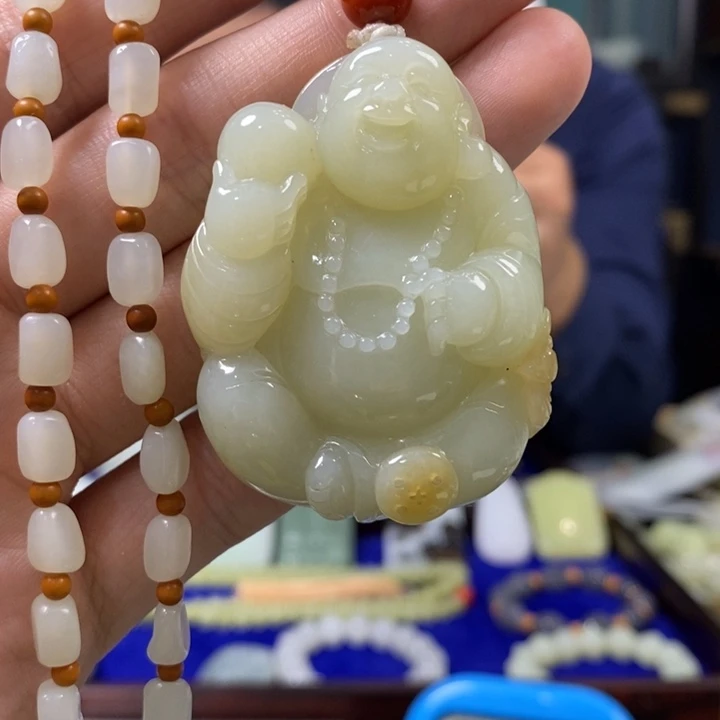 和田玉挂件未镶嵌#