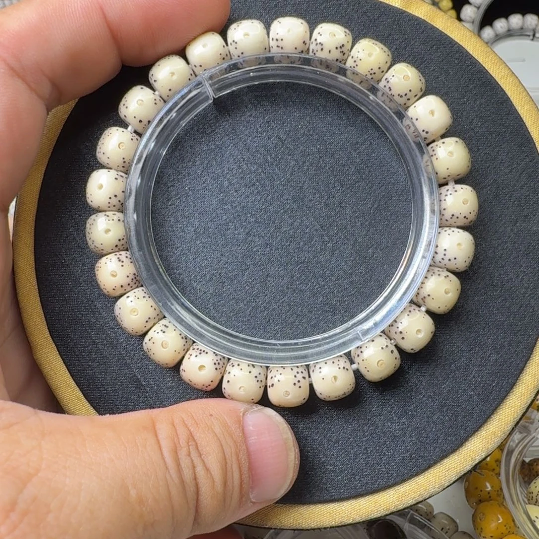 星月菩提手串石玉料