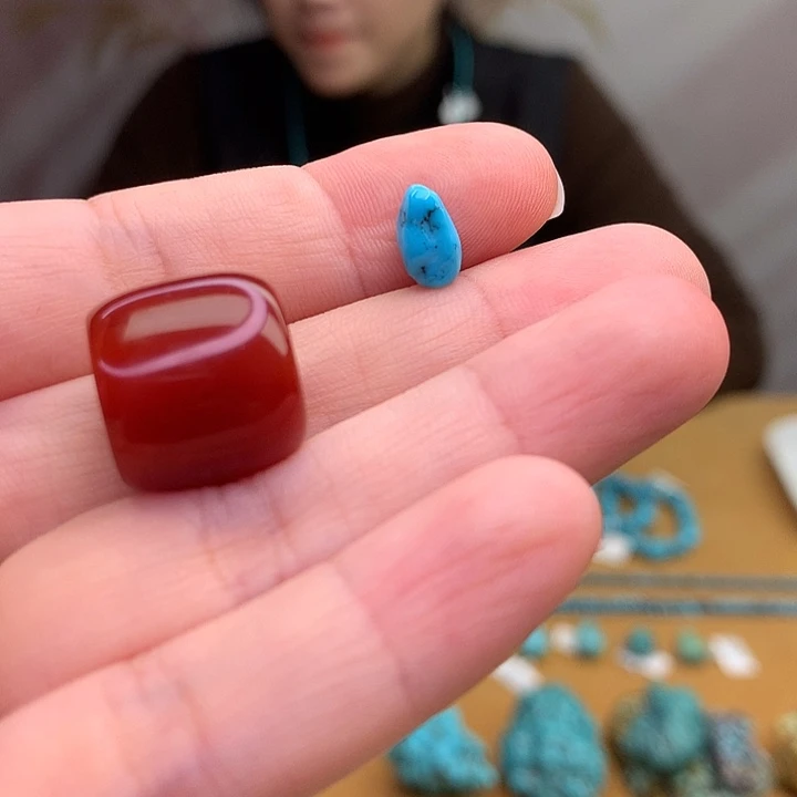 雪***剑未镶嵌原矿玛瑙/玉髓