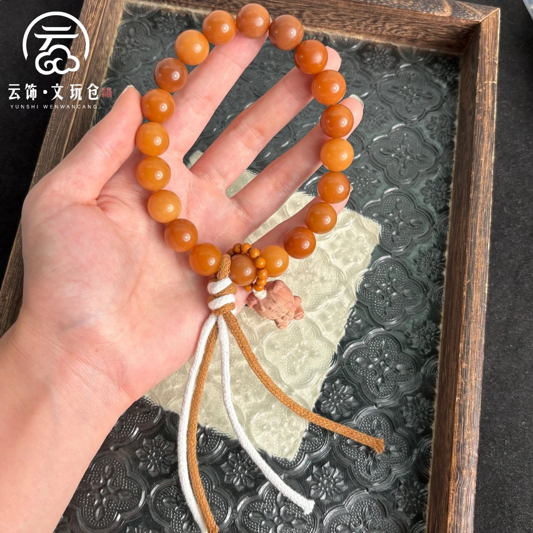 【斜枝桐13mm】菩提根圆珠手持 CP025-1080