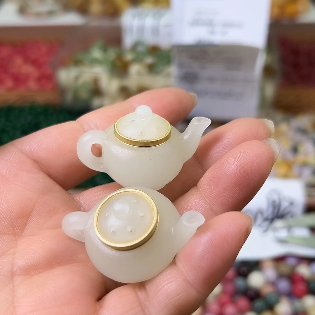 菩提根/象牙果手串夜光把把壶2个